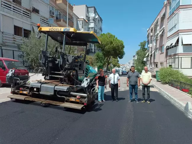 Karabağlar Belediyesi Fen İşleri Müdürlüğü Asfalt Çalışmalarını Sürdürüyor