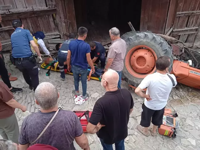 Karabük'te traktör kazasında hayatını kaybeden sürücü