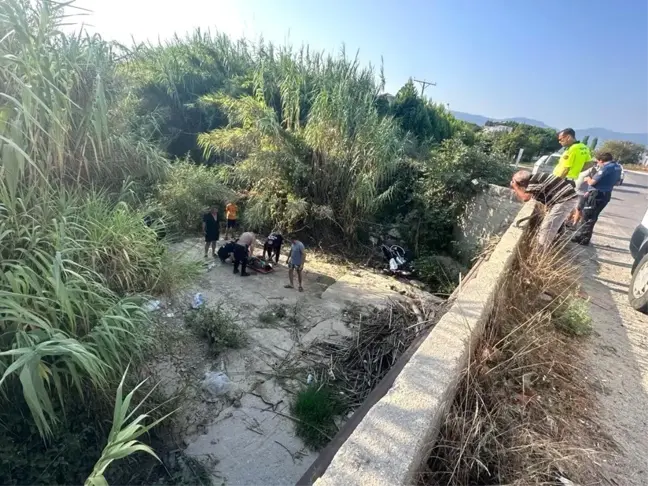 Kuşadası'nda motosiklet kazası: İki kişi ağır yaralandı