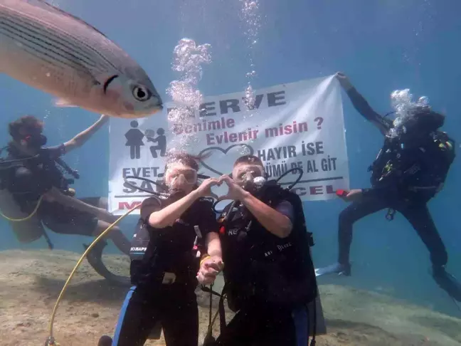 İstanbul'dan Fethiye'ye Sürpriz Evlilik Teklifi