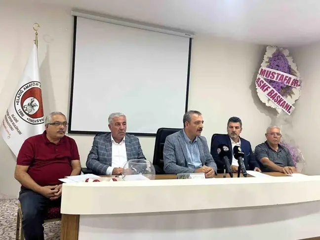 Elazığ 1. Amatör Küme Futbol Ligi'nde grup kuraları çekildi