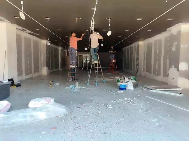 MASKO Mobilyacılar Sitesi'nde Sel Felaketinden Etkilenen İş Yerleri Tadilat Sürecinde