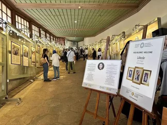 Çini Sanatçısı Gülüzar Çevik'in 'Lalezar' Sergisi İstanbul'da Açıldı