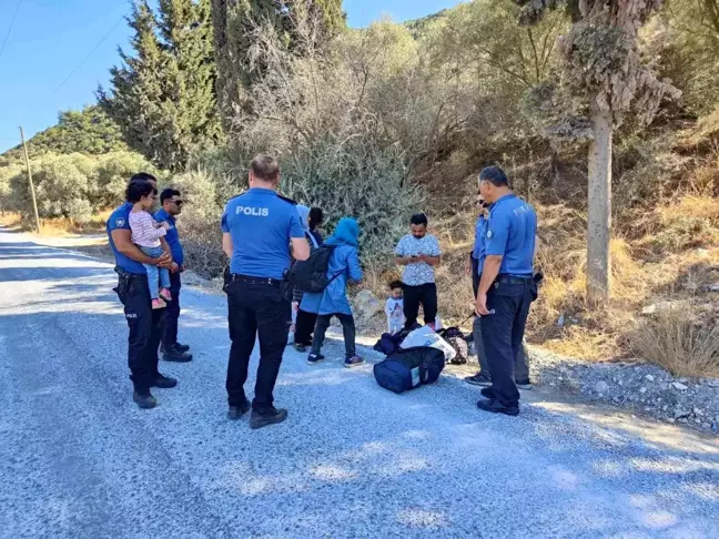Aydın'da 32 düzensiz göçmen yakalandı