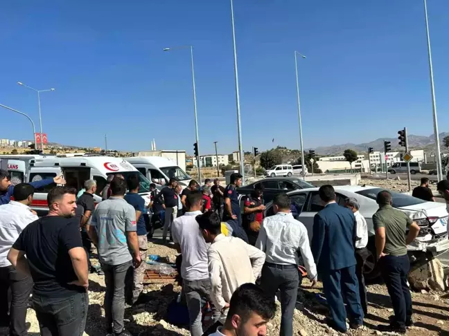 Şırnak-Cizre Karayolu'nda kaza: 7 kişi yaralandı