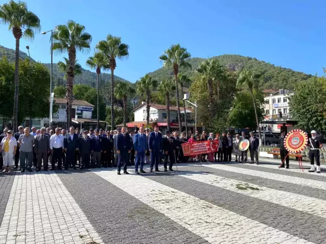Fethiye'de Gaziler Günü törenle kutlandı