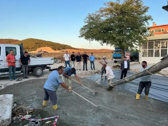 Vize'de yol yapım çalışmaları devam ediyor