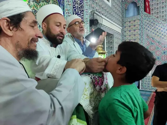 Eskişehir'de Mevlit Kandili'nde Sakal-ı Şerif ziyareti
