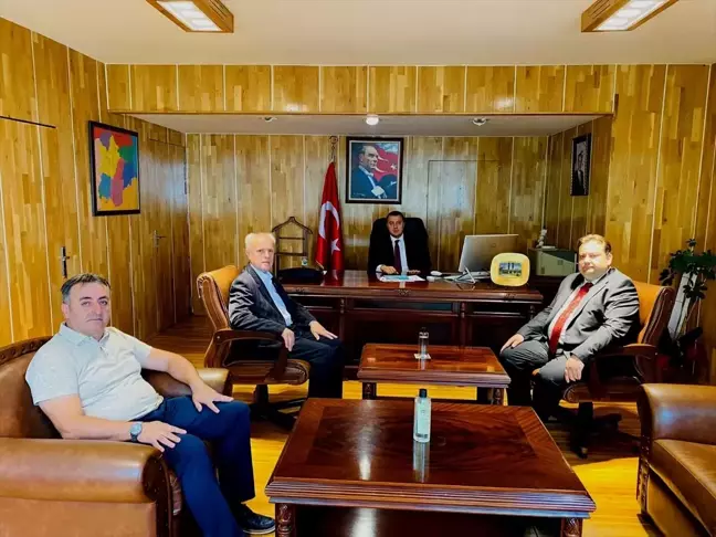 Demirköy Kaymakamı Belediye Başkanını Kabul Etti