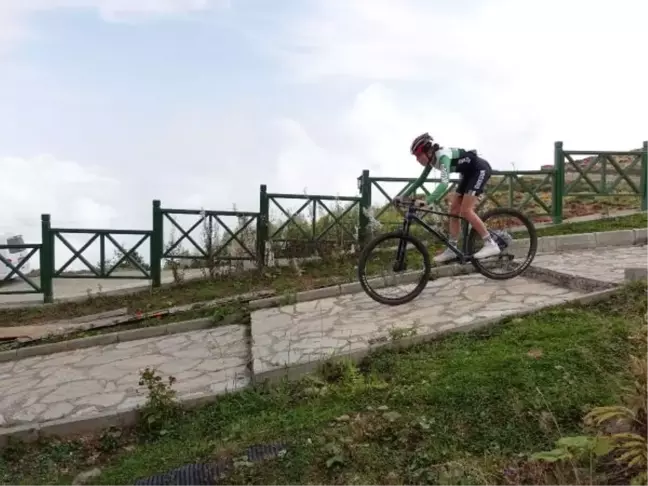 Ulusal ve Uluslararası Sporcular Rize MTB Dağ Bisikleti Kupası'nda Yarıştı