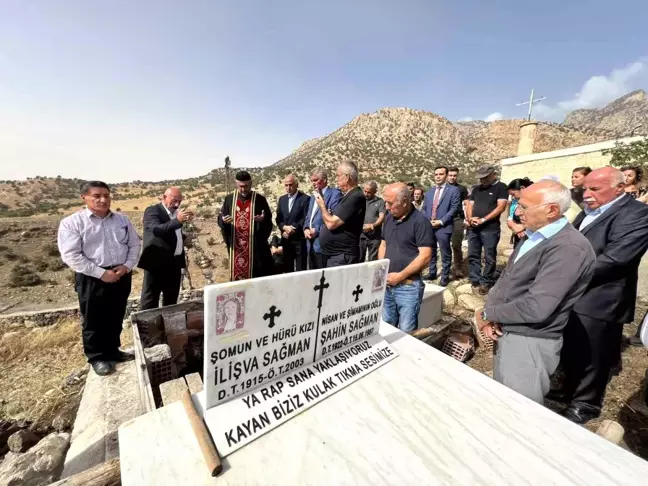 Almanya'da vefat eden Süryani kadının cenazesi 20 yıl sonra memleketi Silopi'de defnedildi