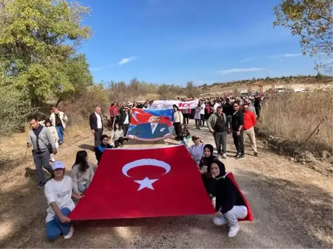 Çankırı'da İstiklal Yolu Yürüyüşü Gerçekleştirildi