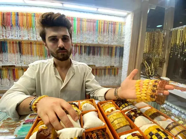 Elazığ'da Kehribar Taşına Yoğun İlgi
