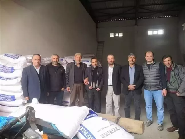 Giresun'da Çiftçilere Sertifikalı Buğday ve Arpa Tohumları Dağıtıldı