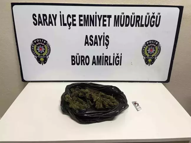 Tekirdağ Saray'da Uyuşturucu Operasyonu: 1 Şüpheli Yakalandı
