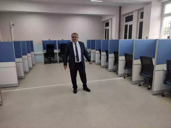 Vezirköprü'ye E-Sınav Merkezi Açıldı
