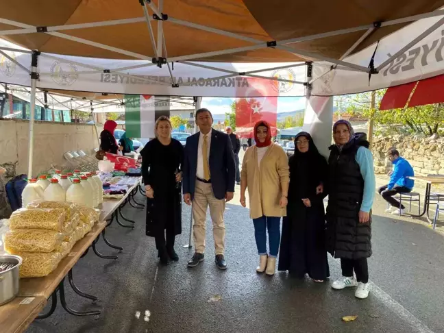 Çankırı'da düzenlenen hayır panayırıyla Gazze'ye yardım