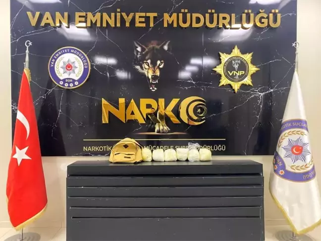 Van'da 29 Kilo Metamfetamin Ele Geçirildi