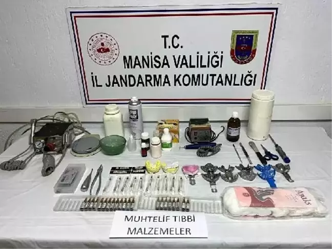 Alaşehir'de Sahte Diş Hekimleri Yakalandı