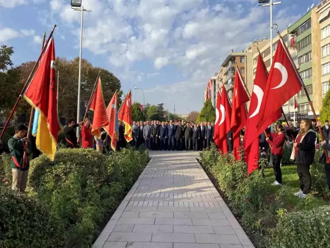 Mustafa Kemal Atatürk'ün Vefatının 85. Yıldönümü Konya'da Törenle Anıldı