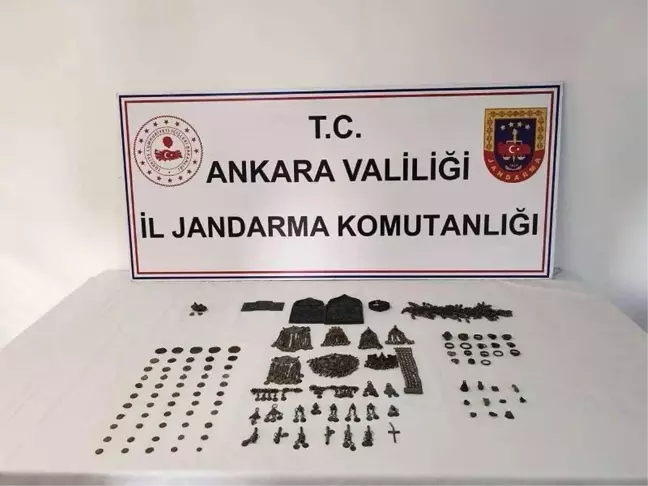 Ankara'da 2 Milyon TL Değerinde Tarihi Eser Ele Geçirildi