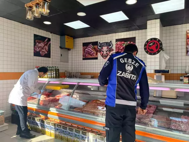 Gebze Belediyesi Kasapları Denetledi