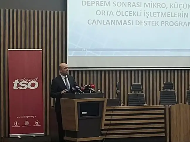 Elazığ'da bin 200 işletme destek alabilecek seviyede