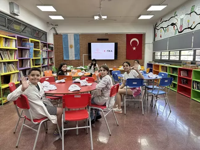 TİKA, Arjantin'deki Türk okuluna kütüphane kazandırdı