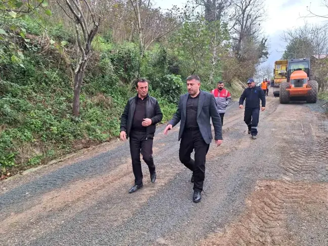 Ulubey ilçesinde alt ve üstyapı çalışmaları devam ediyor