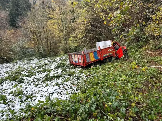 Rize'de meydana gelen trafik kazasında bir kişi hayatını kaybetti