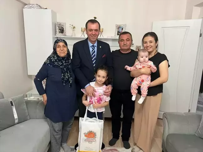Vize Belediyesi 'Hoş Geldin Bebek' Projesi Devam Ediyor