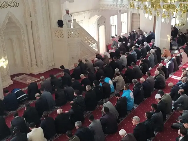 Mardin'de Filistinliler için Kur'an-ı Kerim okundu