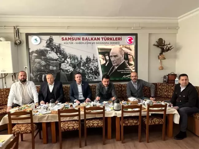 Samsun'da Mübadil ve Balkan Türkü kökenli adaylara destek