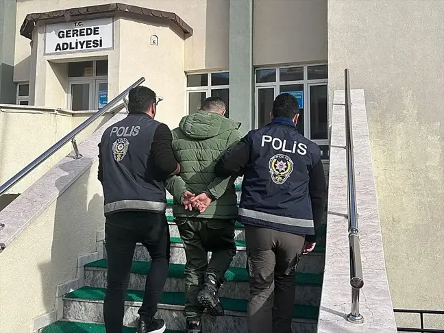 Gerede'de Evden Hırsızlık Yapan Şüpheli Tutuklandı