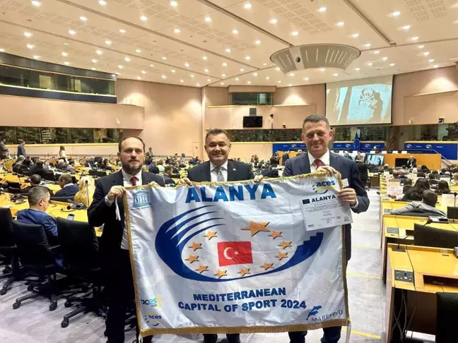 Alanya, 2024 Akdeniz Spor Başkenti Ödülünü Kazandı