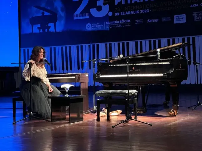 Anjelika Akbar, Uluslararası Antalya Piyano Festivali'nde Sahne Aldı
