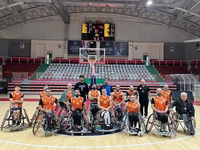 Şanlıurfa Büyükşehir Belediyesi Tekerlekli Sandalye Basketbol Takımı Yalova'yı Yendi