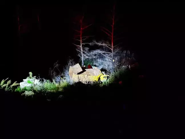 Marmaris'te Kamyonet Uçuruma Yuvarlandı: Şoför Hayatını Kaybetti