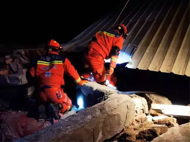 Çin'in insansız hava aracı deprem bölgesine sevk edildi