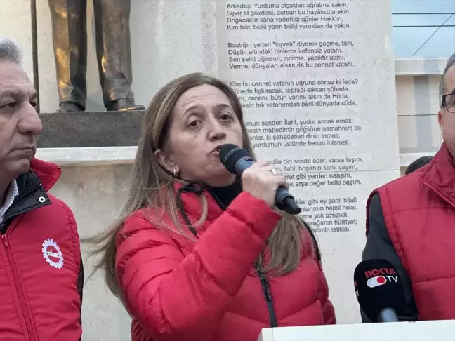 DİSK Genel Başkanı Arzu Çerkezoğlu, adil vergi sistemi için kanun teklifi çağrısı yaptı