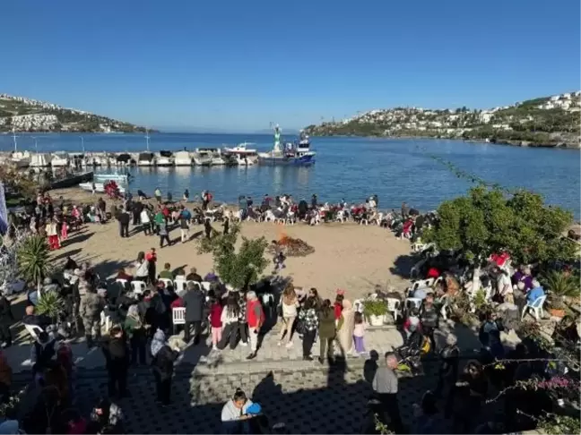 Bodrum'da 4 Bin Yıllık Geleneğin Kutlamaları Renkli Görüntülere Sahne Oldu