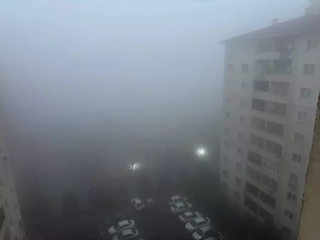 Şanlıurfa'da sis ve yağmur etkili oluyor