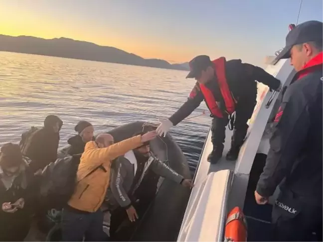 Bodrum'da 31 kaçak göçmen yakalandı, 44 kaçak göçmen kurtarıldı