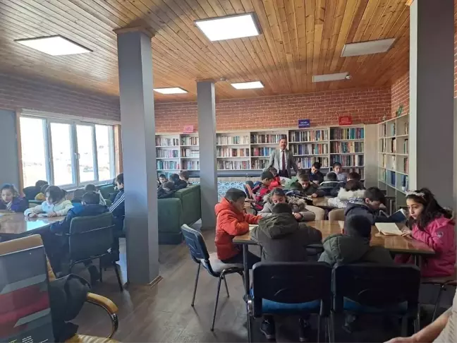 Çıldır İlçe Kütüphanesinde Okuma Etkinliği Gerçekleştirildi