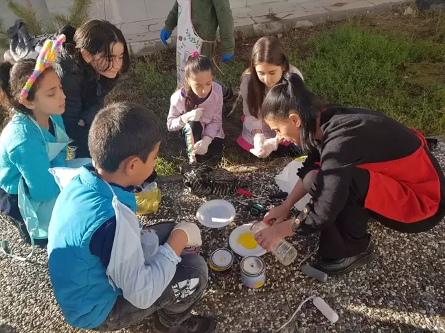 Yozgat'ta Öğrencilerden Sokak Kedileri İçin Barınak