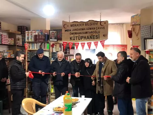 Rize'de Jandarma Uzman Çavuş'un ismi kütüphaneye verildi