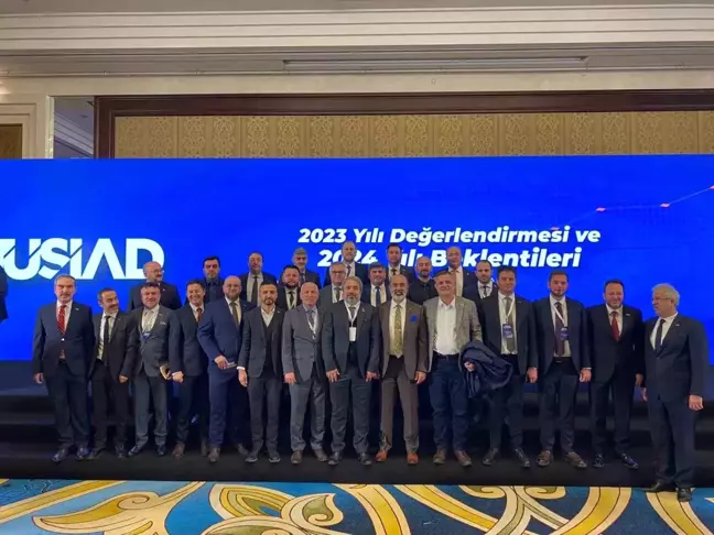 MÜSİAD Düzce Yönetimi Ankara'da 2023 Yılı Değerlendirmesi ve 2024 Yılı Beklentileri Toplantısına Katıldı