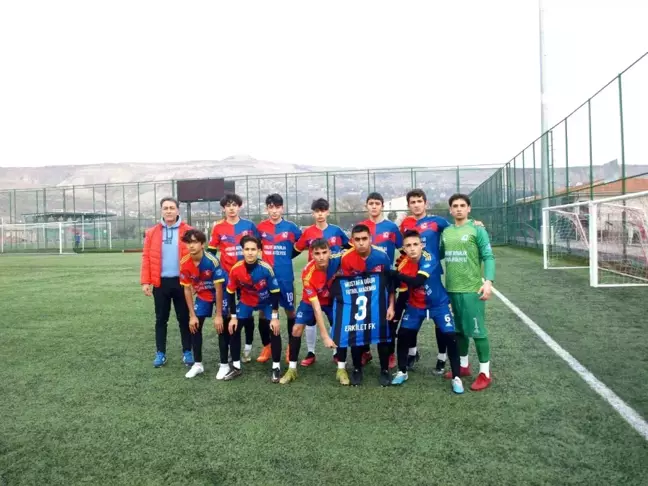 Erkiletspor U16, Erciyesgücü FK'yı 8-0 mağlup etti