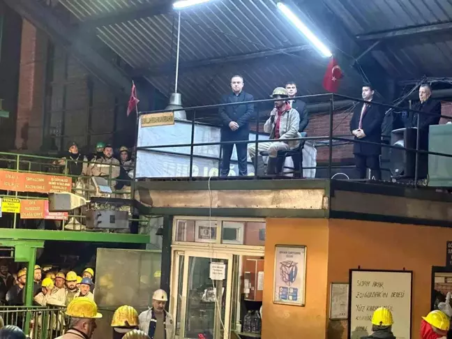 TTK Kozlu Müessese Müdürlüğü'nde hayatını kaybeden maden işçileri dualarla anıldı