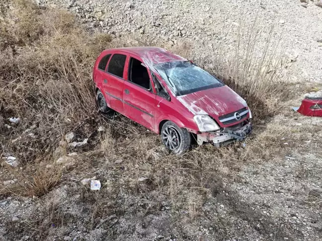 Çorum'un Alaca ilçesinde trafik kazası: 2 yaralı